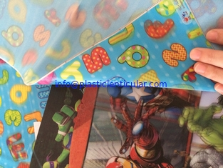 China motion 3d lenticular soft PVC fabric sheets printing for handbags shoes and garments accessories United States supplier