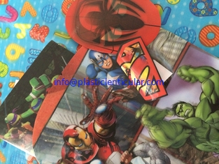China PLASTIC LENTICULAR special effects and coatings 3d printing flip lenticular fabric with tpu pvc plastics supplier