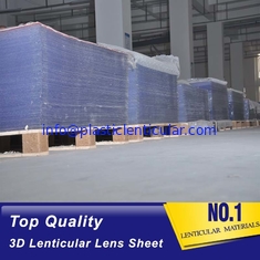 China Factory supply 20LPI 25LPI 30 LPI 40LPI 3D lenticular lens sheets For flip 3D image billboard advertising Cote D'Ivoire supplier
