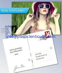 China PLASTIC LENTICULAR Souvenir scenery lenticular 3D printing postcard 3D flip picture post card price supplier