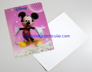 China Plastic Product Material 3D Lenticular Lens Gift Cards Flip Animation Lenticular Cards Printing From Australia supplier