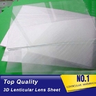 China factory PET lenticular lens sheet 50/70/75/100/160 LPI wholesale price 3d lenticular sheets with clear adhesive