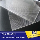 40 lpi lenticular sheet uk 3d lenticular plastic lens blanks non-adhesive flip lenticular sheets for large lenticulars