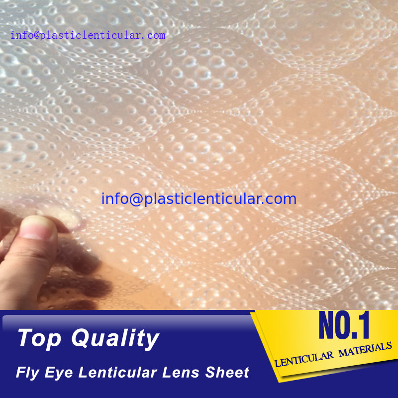 PLASTIC LENTICULAR clear pp microlens film dot lenticular sheet for 3d LED  diffuser